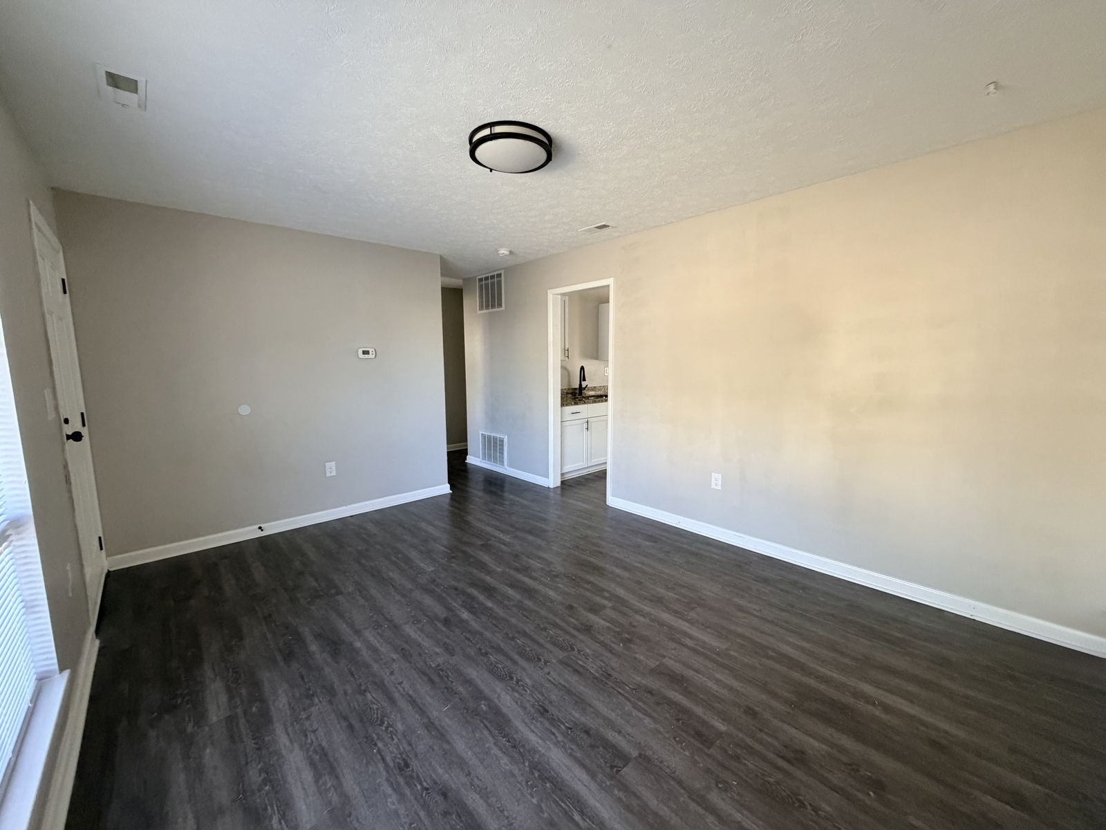 Living room toward the hallway